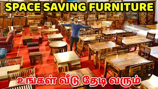 Space Saving FURNITURE பாதி விலையில் | Cot, Dining Table, Sofa Etc | Nanga Romba Busy