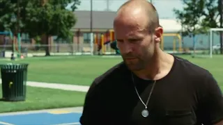 Jason Statham Basketball Court Scene / The Expendables - HD