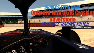 Onboard With Max Verstappen’s 51G Crash! Drivers Eye View!