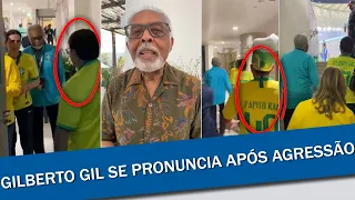 GILBERTO GIL É HOSTILIZADO POR BOLSONARISTAS EM JOGO DO BRASIL NO CATAR | QATAR