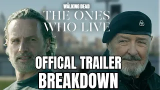 THE WALKING DEAD THE ONES WHO LIVE OFFICIAL TRAILER BREAKDOWN, THEORIES AND SPECULATION