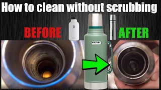 How to clean Stanley Thermos vacuum flasks without scrubbing