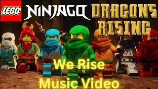 Lego Ninjago Dragons Rising We Rise Music Video (Part 2 Scenes)