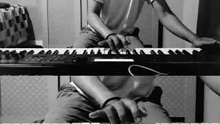 Dream theater the best of times solo guitar on keyboard #dreamtheater #thebestoftimes