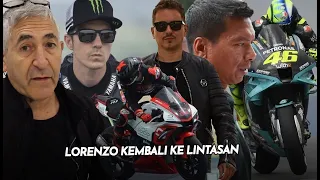 Lorenzo Geber Yamaha 🏁 KODE KERAS!! Vinales Puji Motor Aprilia 🏁 Bos SRT Tunggu Keputusan Rossi