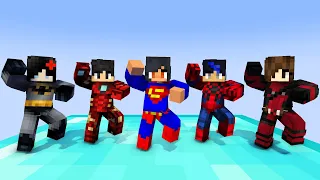 MONSTER SCHOOL : GANGNAM STYLE SUPER HERO APHMAU AND FRIENDS - MINECRAFT ANIMATION