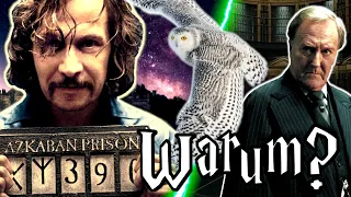 Warum wurde SIRIUS BLACK nicht mit EULEN vom MINISTERIUM GESUCHT?