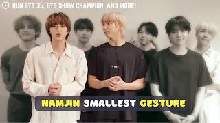 NamJin Analysis: The Smallest Gesture (Run BTS 35, BTS Show Champion, and more)