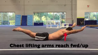 How to do an arch body position | Gymnast Strength