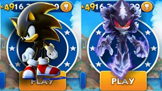 Sonic Dash - Super Shadow VS Mephiles _ Movie Sonic vs All Bosses Zazz Eggman