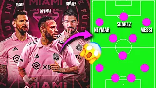 NEYMAR - NEXT? The INCREDIBLE INTER MIAMI' SQUAD that BECKHAM BUILD 😱 MESSI SUAREZ NEYMAR - MSN