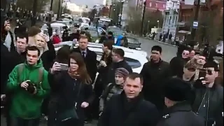 Полиция Хабаровска. Совесть есть! Митинг Навального 26 марта