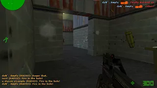 4K with P90+USP (Pug Highlights) CS1.6 de_nuke