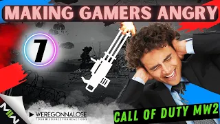 MAKING GAMERS ANGRY in Call of Duty MW2 With VERY LOUD GUNS