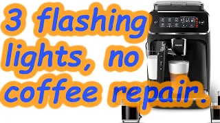 Philips espresso grinder repair