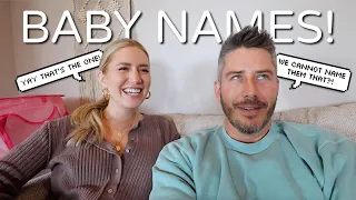 BABY NAMES WE LOVE BUT AREN'T USING | *WE HINT OUR TWINS NAMES*