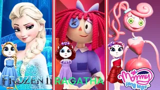 Angela Talking 😄 Ragatha vS Mommy Long Legs vS Frozen Of Elsa In Angela 2 💥 cosplay