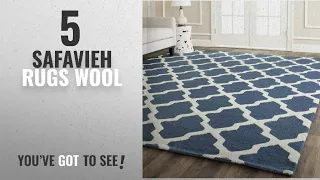 Top 10 Safavieh Rugs Wool [2018]: Safavieh Cambridge Collection CAM121G Handcrafted Moroccan