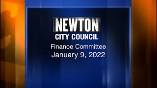 Newton Finance Committee January 9, 2023