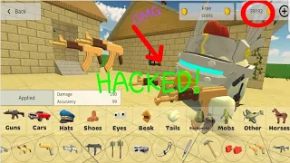 How to hack Levels, Coins and Guns in chicken gun!