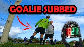 I Got Subbed Off After 45 Minutes! (Goalkeeper POV)