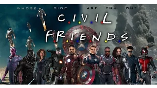 Civil Friends: Marvel's Captain America: Civil War Parody Trailer --Friends Theme Song