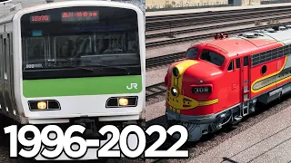 Evolution Of Train Simulator Games (1996-2022)