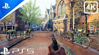 (PS5) MODERN WARFARE II - Amsterdam Realistic Mission | Ultra Graphics Gameplay [4K 60FPS HDR]