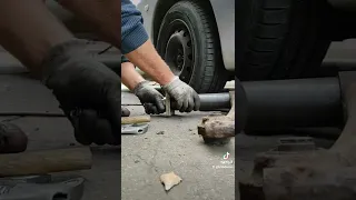 Extraction axe essieu arrière Peugeot 206