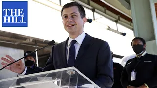 Transportation Sec. Pete Buttigieg: "America needs to LEAD on electric vehicles"