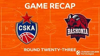 Highlights: CSKA Moscow - Baskonia Vitoria Gasteiz