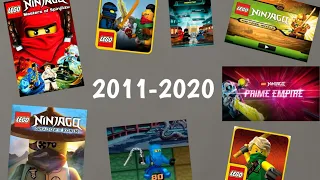 Evolution of Lego Ninjago videogames 2011-2020 |    Ninjago #lego #subscribe #trending #like #gaming