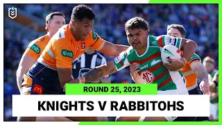 Newcastle Knights v South Sydney Rabbitohs | NRL Round 25 | Full Match Replay