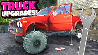 I UPGRADED My Truck & Then Crashed It... (Junkyard Truck Simulator)