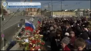 40 Days Without Nemtsov: Memorial of Russian opposition leader