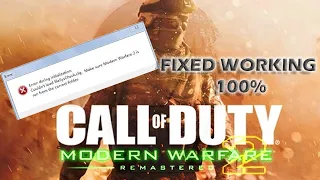 COD Modern Warfare 2 fileSysCheck.cfg FIX 100% Working 2020☑️☑️