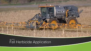 Fall Herbicide Application (From Ag PhD Show #1174 - Air Date 10-4-20)