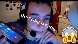 I QUIT MY JOB...