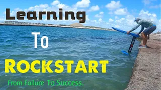 🪨Learning to Rockstart | Using a Hydrofoil | Aug 2022