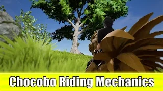 Final Fantasy XV - Chocobo Riding Details