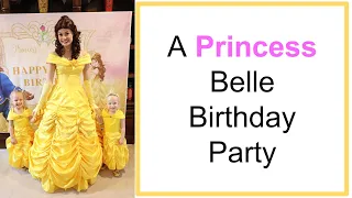 A Princess Belle Birthday Party