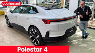 Polestar 4 2024 | Primer vistazo / Walkaround / Review en español | coches.net