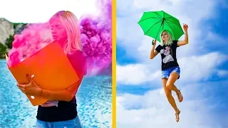 15 lustige und Kreative Fotoideen / Coole Instagram Foto-Hacks