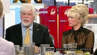 Paul le pirate et Pamela l'activiste - C à vous - 19/01/2016