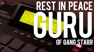 Making Beat for Guru of gang starr｜Simple beat