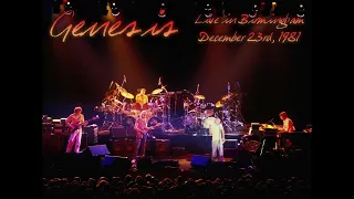 Genesis - Live in Birmingham - December 23rd, 1981