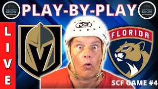 NHL PLAYOFFS FINAL GAME 4 PLAY BY PLAY GOLDEN KNIGHTS VS PANTHERS