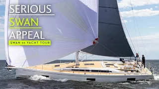 Frers magic? The new Swan 55 combines modern shape with appealing, enduring lines