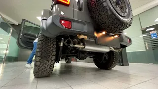 Volume UP! 2021 Jeep Wrangler Unlimited Rubicon 392 - Cold start exhaust sound