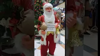 pobre papa noel XD